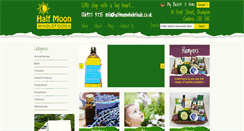 Desktop Screenshot of halfmoonwholefoods.co.uk